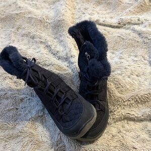 Skechers Women Navy Rain & Snow Boots